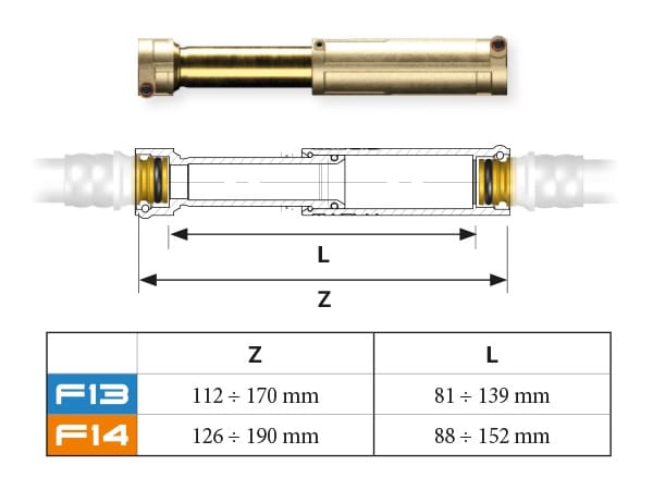 Телескопический удлинитель TECO FASTEC® ARCH-00131585 - Вид №5