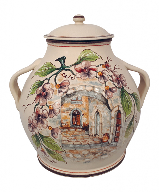 Tifdn61 Tifernoit Джар Борго Ceramiche