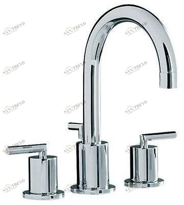 rvb Смеситель для раковины на 3 отверстия Fun 4031.--.49