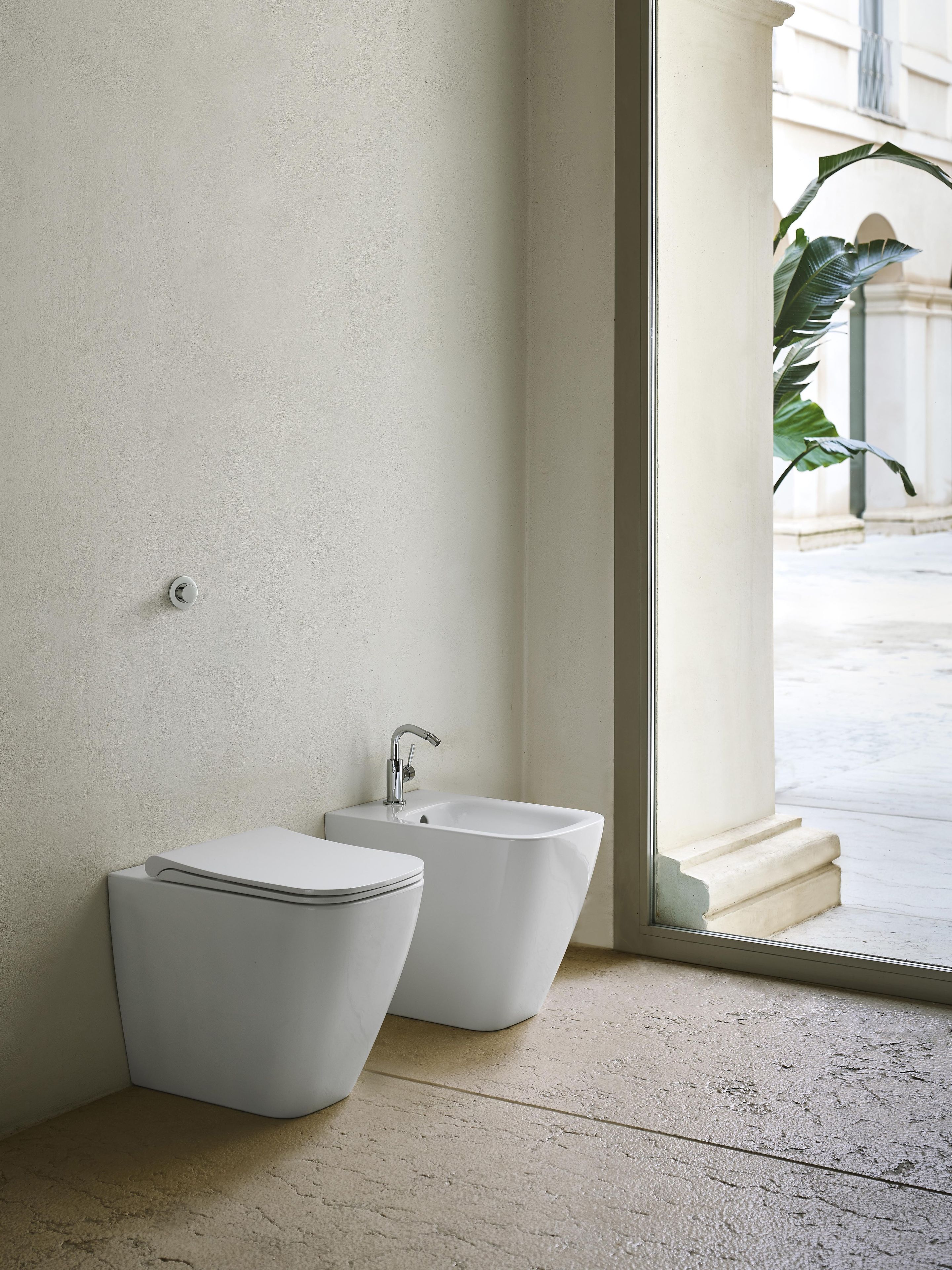 Керамический туалет без пола GSI ceramica Nubes ARCH-00056207 - Вид №3