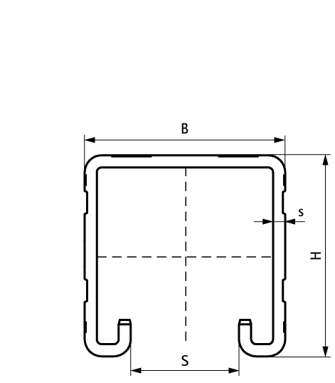65018227 BIS RapidStrut® Профили монтажные (BUP1000) подвешивание и поддержка walraven  - Вид №1