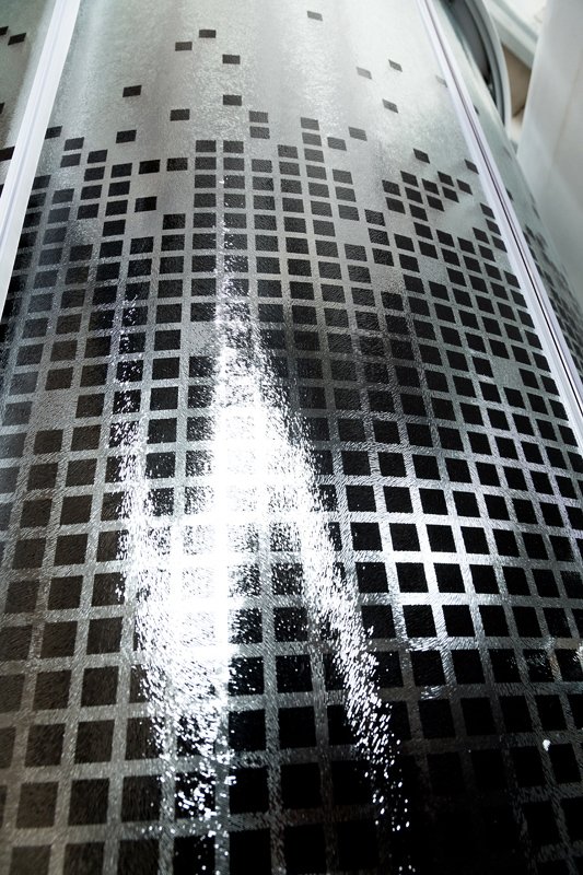 BМ4510 N LED BLACK Душевая кабина DETO Серия ВМ L 809 N с гидромассажем BLACK - Вид №9