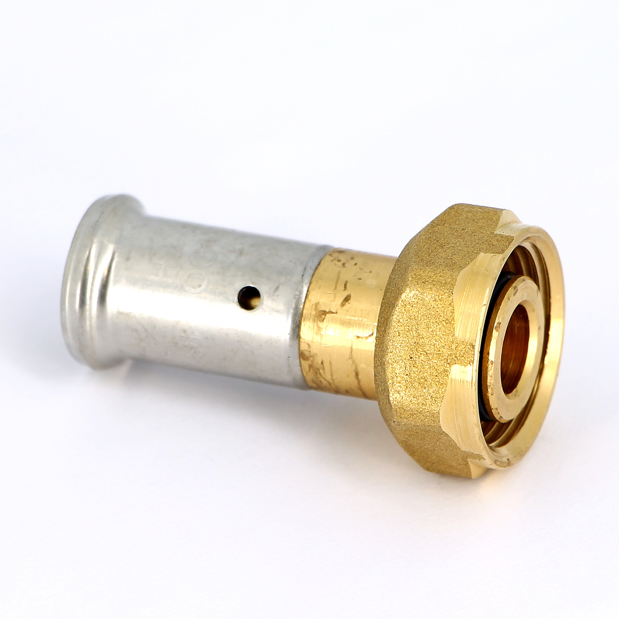 Муфта В пресс с накидной гайкой евроконус HENCO 16х3/4" 19P1605