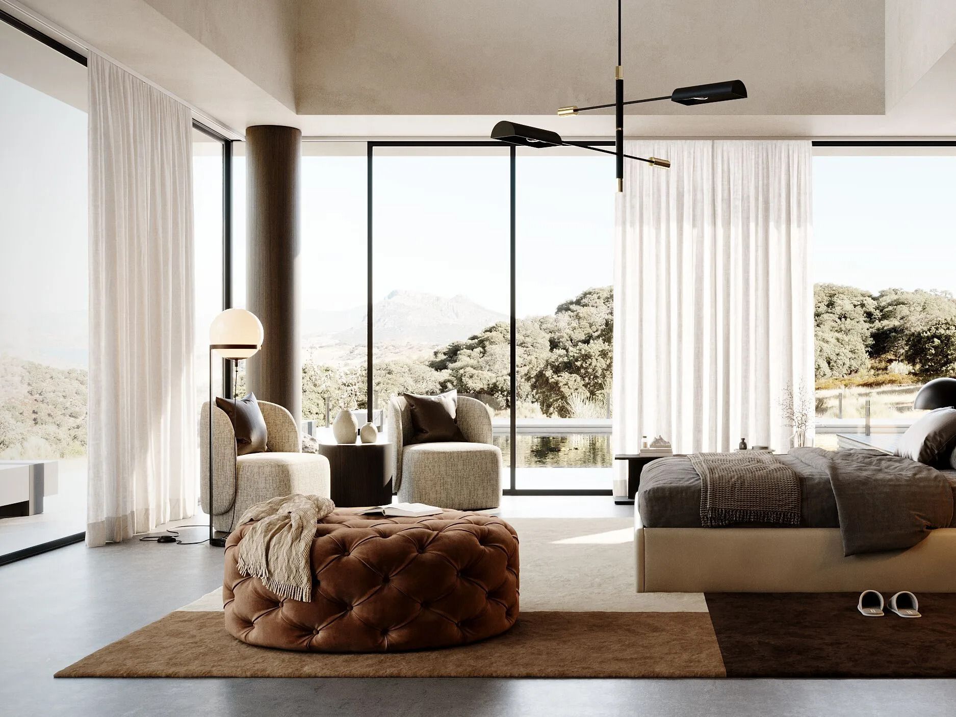 Тканевое кресло Laskasas Origin ARCH-00072353 - Вид №2