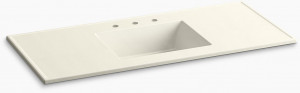 K-2783-8-G83 Накладная раковина на столешницу  прямоугольная Kohler
