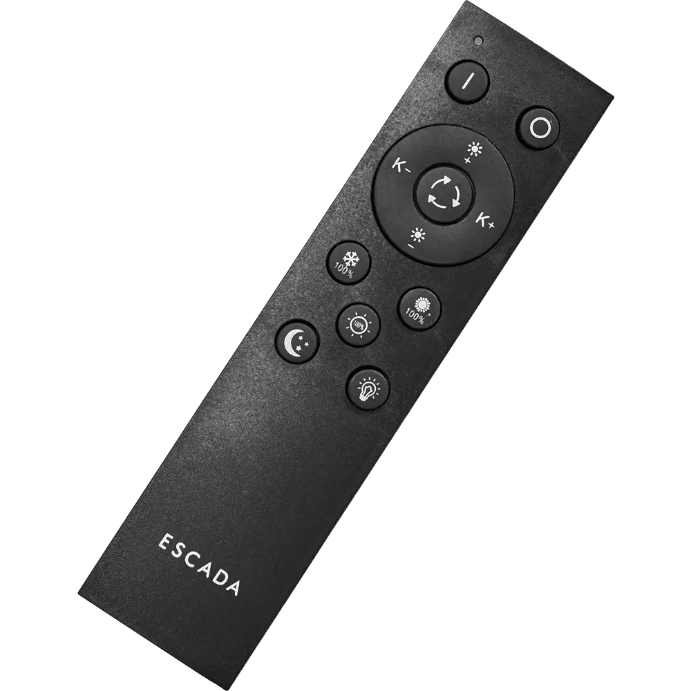 Люстра потолочная светодиодная Escada 10209/4 с пультом управления, 24 м², регулируемый белый свет, цвет белый STLM-2185260 - Вид №4