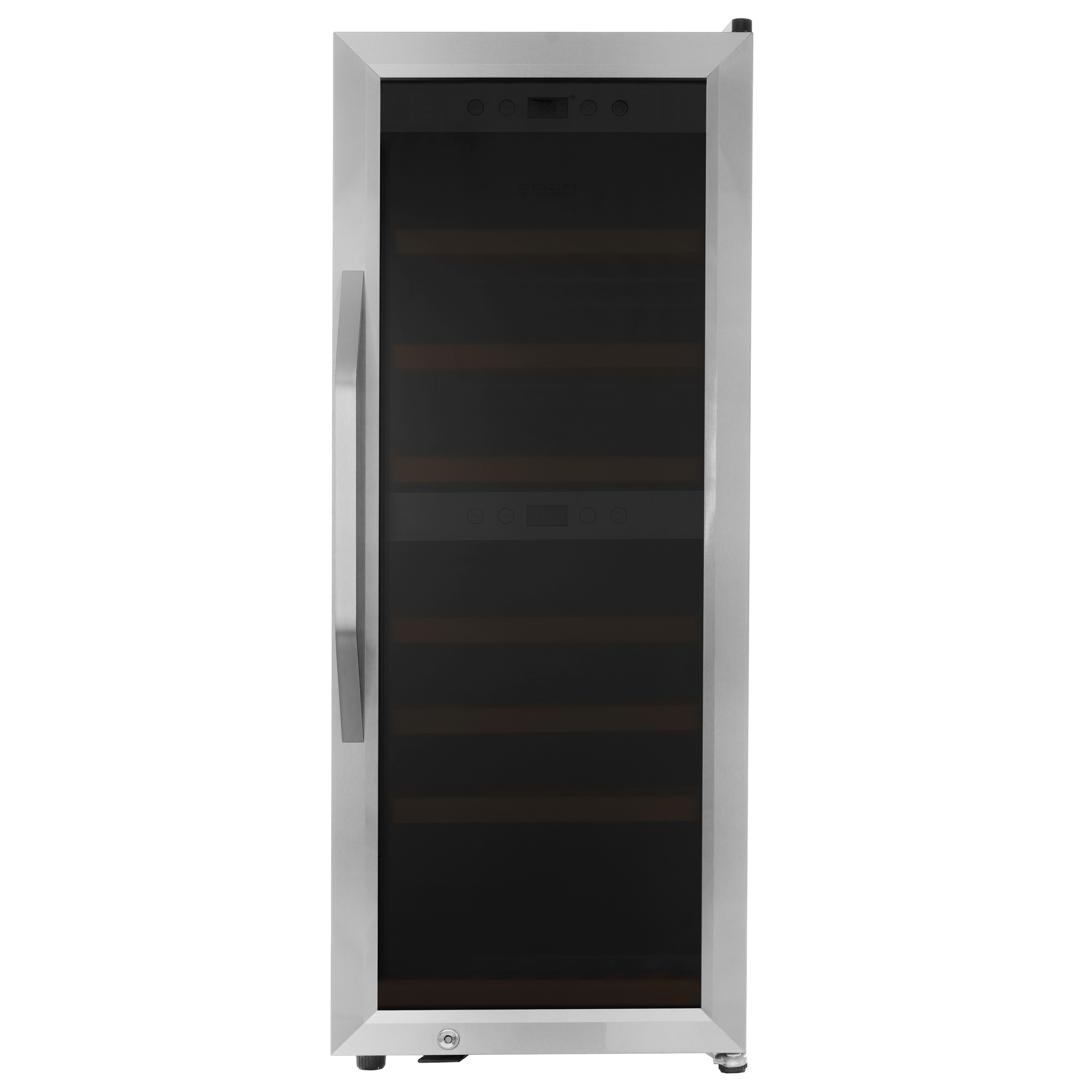 9006984 Винный шкаф CASO WineGourmet 38 серебристый STDN-0116233 - Вид №1