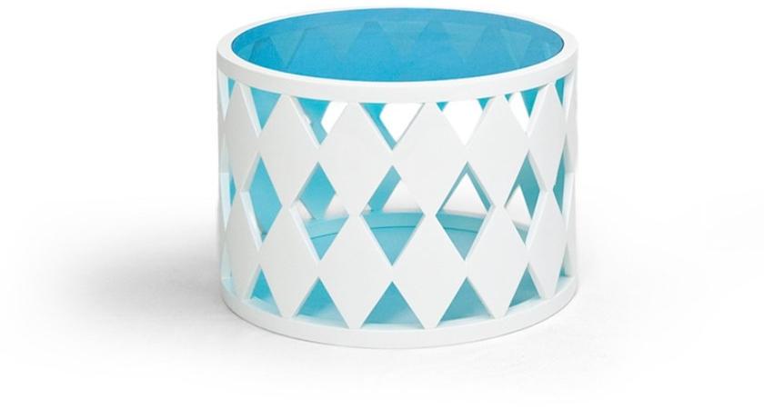 Mytto Круглый журнальный столик из лакированного дерева Larforma sun-id-1492581 - Вид №1