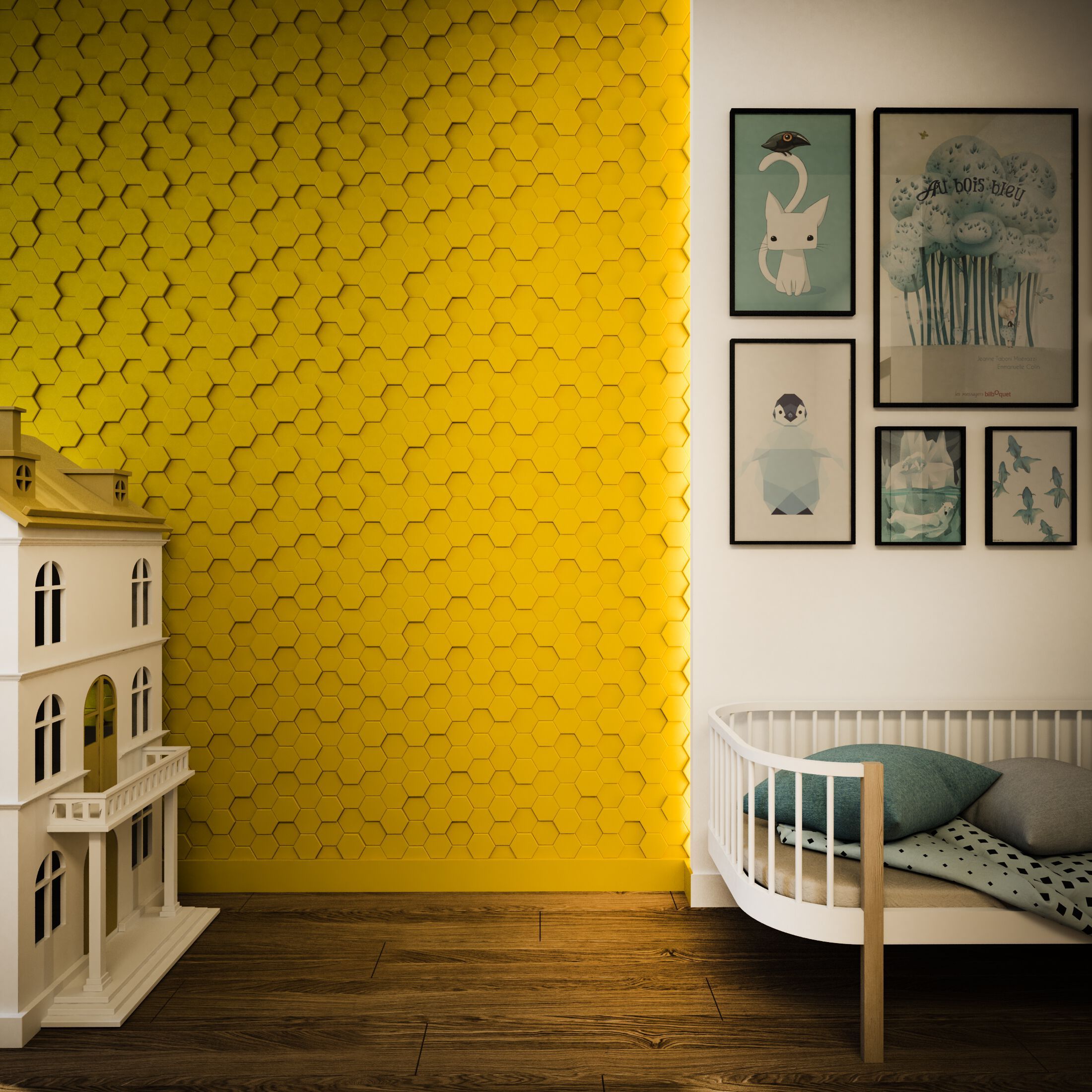 Трехмерное гипсовое покрытие WallDeco M-Modern ARCH-00125325 - Вид №2