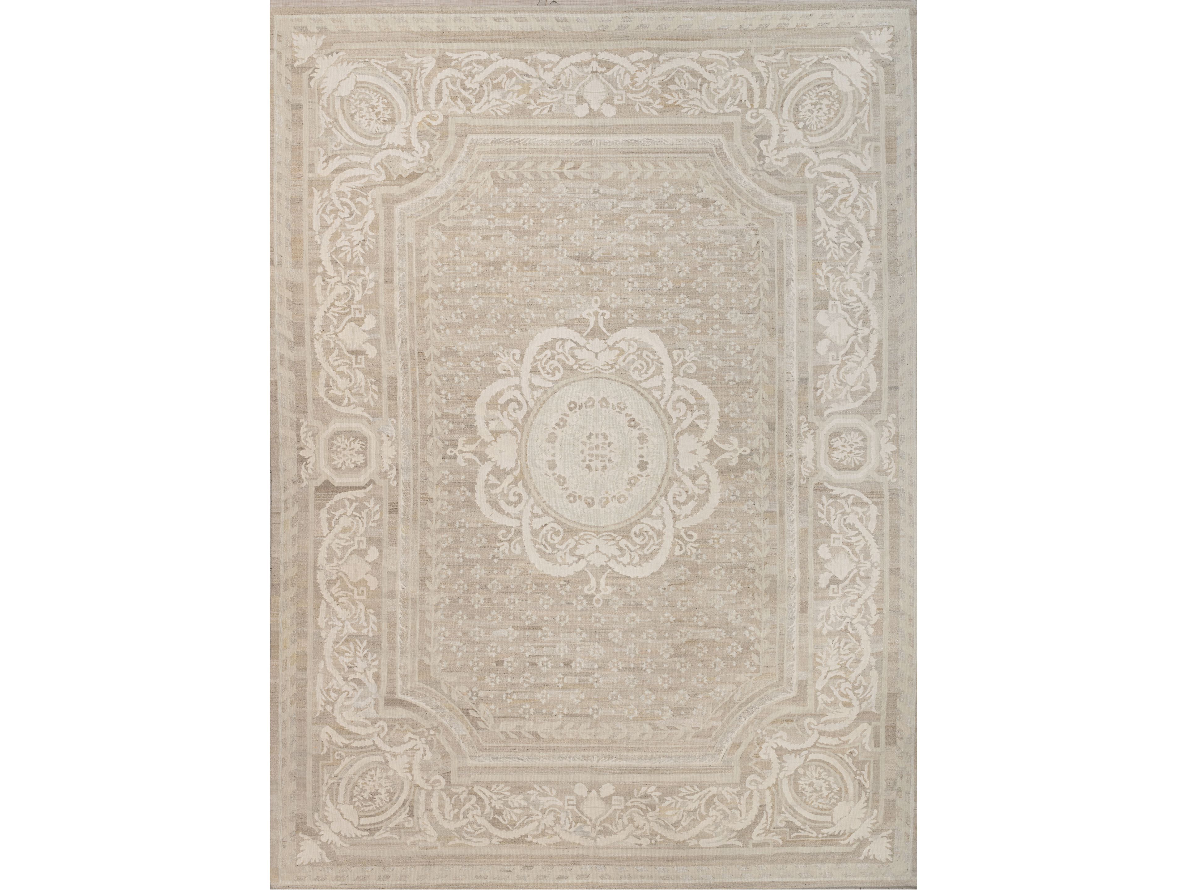 Ковер Aubusson из шерсти и чистого шелка Mantellassi 1926 CLASSIC DESIGN ARCH-00050719