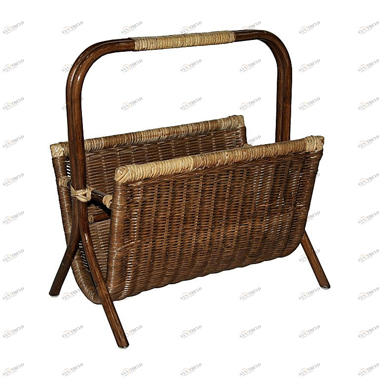 Газетница Wicker (венге) ЭКО ДИЗАЙН ПЛЕТЕНАЯ 009634 Бежевый 