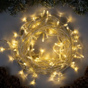 90641636 Электрогирлянда комнатная Luazon lighting 3556781 гирлянда 10 м 100 ламп бесцветный 8 режимов работы STLM-0959526