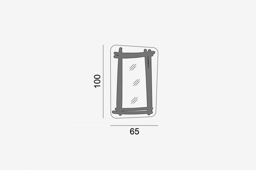 Gervasoni Настенное зеркало Beds sun-id-1404773 - Вид №3