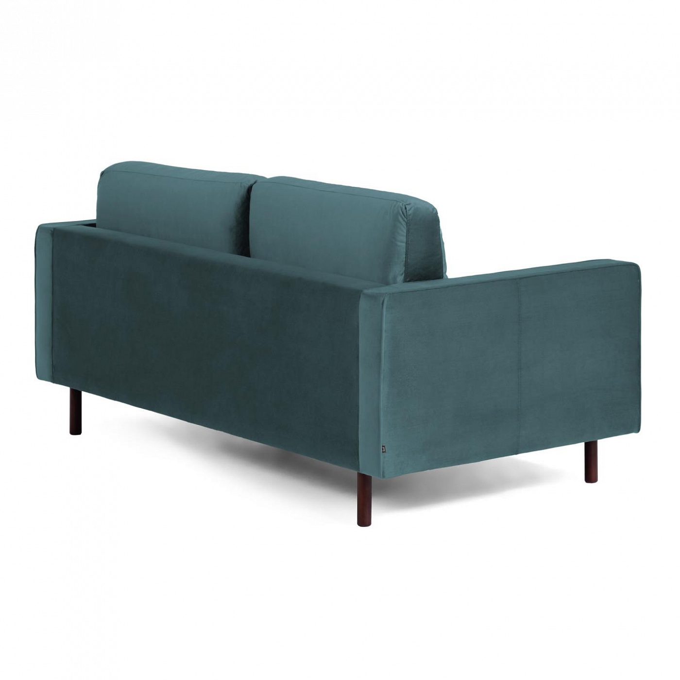 064962 Диван Bogart 2х местный бирюзовый бархат La Forma Debra - Вид №4