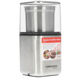 8117053 Кофемолка электрическая Rommelsbacher EGK 200 серебристый