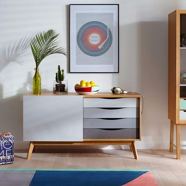 Woodman Буфет из лакированного дерева с ящиками Avon sun-id-1382898 - Вид №6