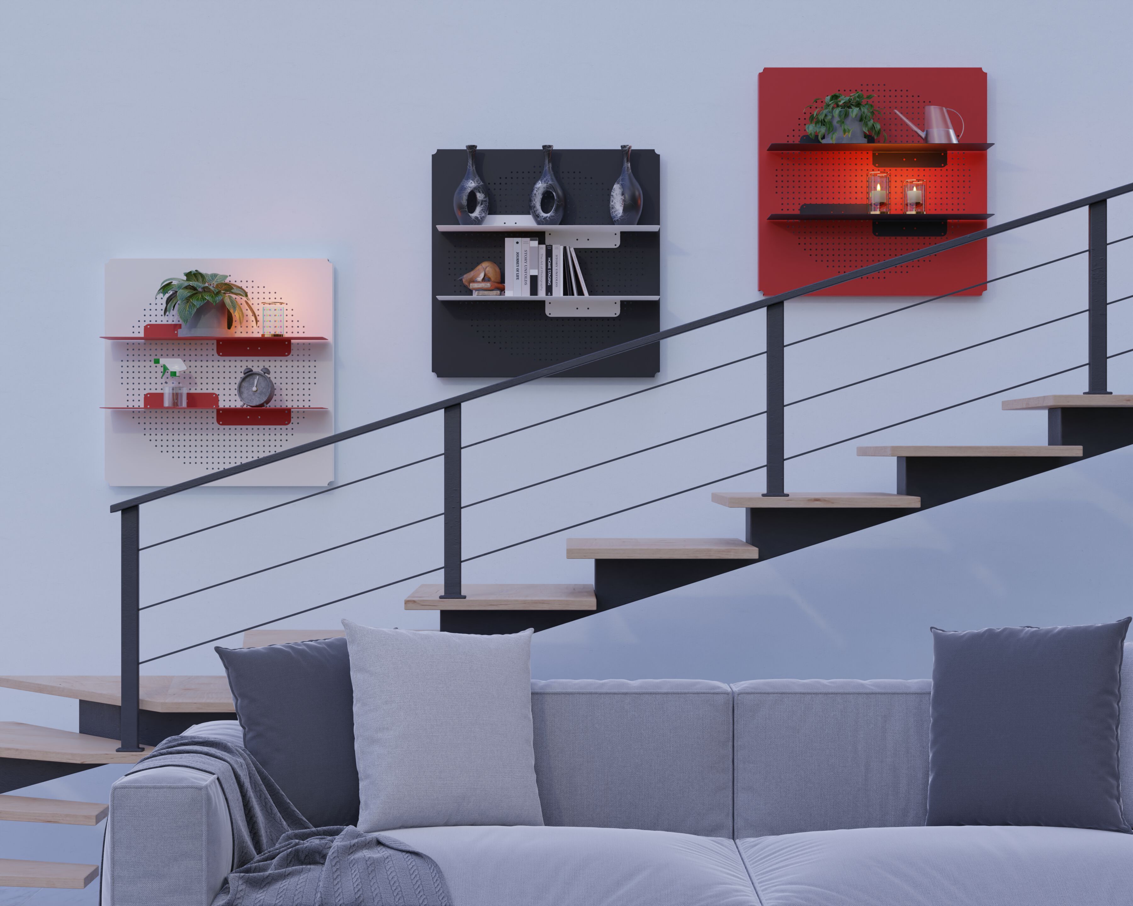 Магнитная полка из листового металла Ob-Jack Nora ARCH-00070585 - Вид №12