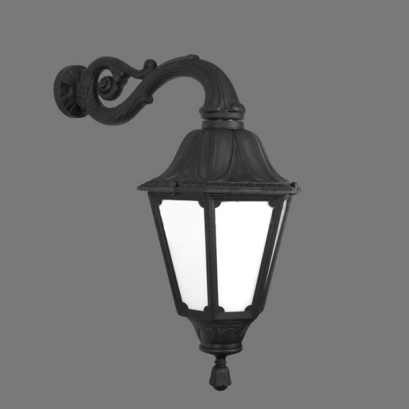 Уличный настенный светильник Fumagalli Adam/Noemi E35.171.000.AYE27 FUMAGALLI ПОД СТАРИНУ, ФОНАРЬ 271781 Черный  - Вид №1