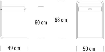 Thonet Журнальный столик / прикроватный столик B 117 sun-id-1447809 - Вид №3