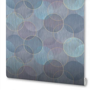 Обои флизелиновые WallSecret Jazz сиреневые 1.06 м 8644-19