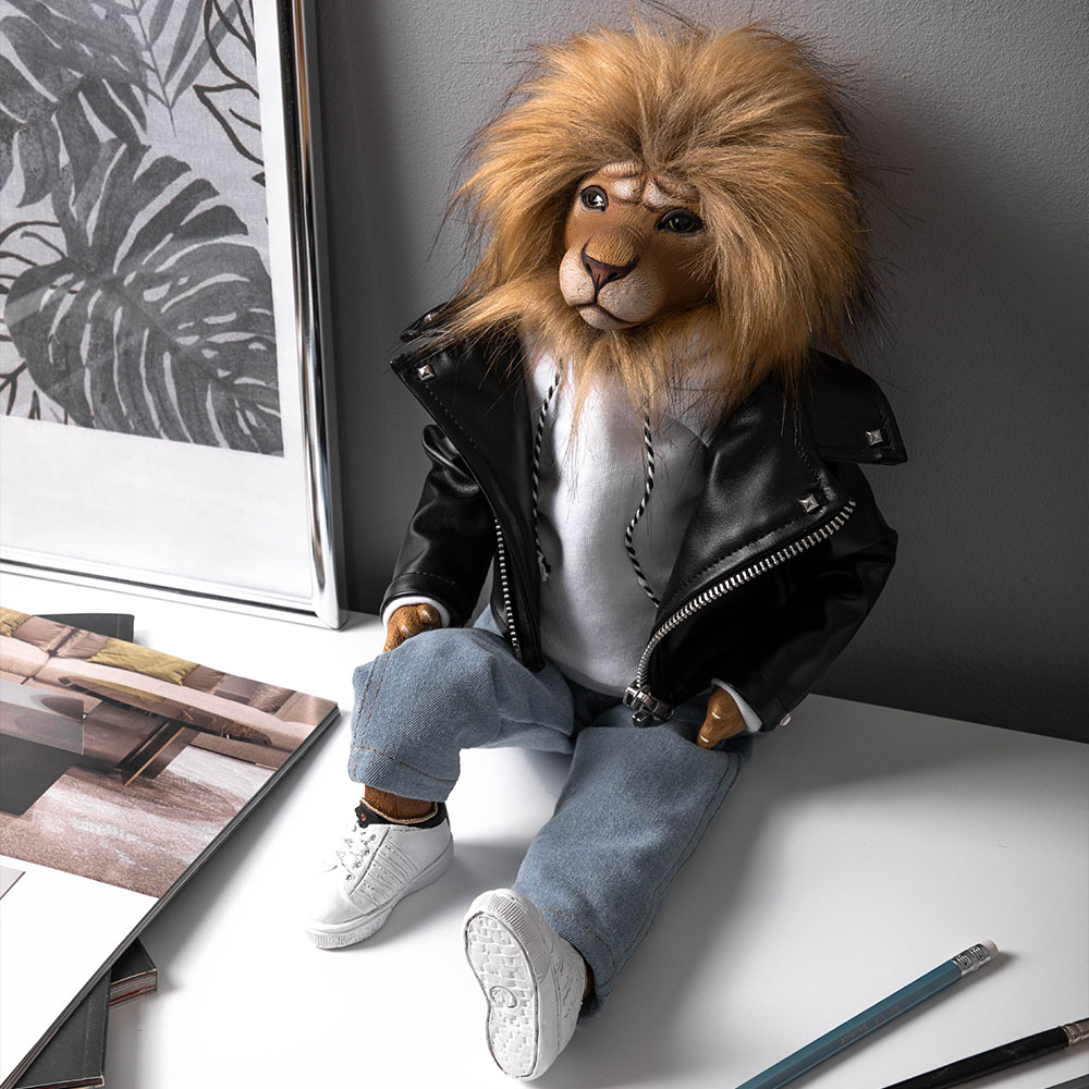 76135 Коллекционная кукла Лев Рокки BOGACHO 4627196598768