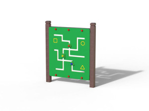 Рециркулированная пластиковая игровая панель