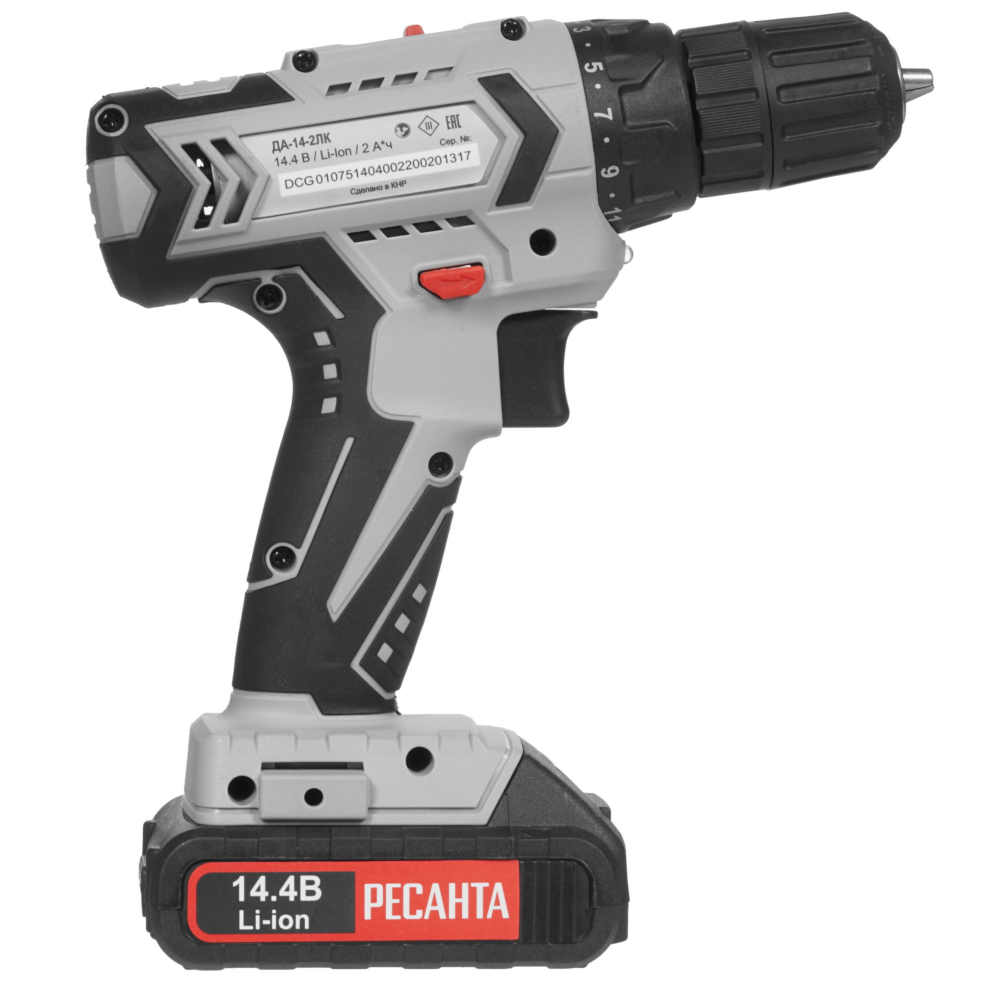 Дрель-шуруповерт Ресанта ДА-14-2ЛК 8160169 STDN-0077916 - Вид №1