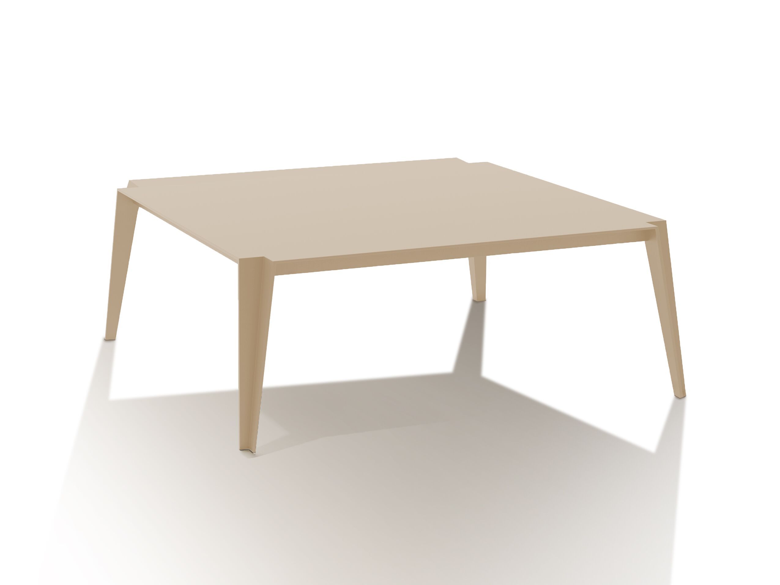 Алюминиевый квадратный штабелируемый журнальный столик Walters Avant ARCH-00099505