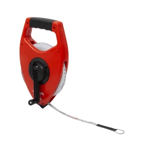 Рулетка геодезическая Vira с ручкой 50 м х 12 мм