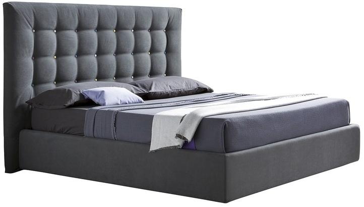 Felis Двуспальная кровать из ткани с тафтинговым изголовьем Bed stories sun-id-1474867 - Вид №4