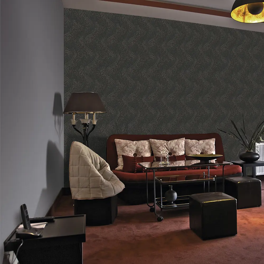 Обои Palermo 5295-29, флизелиновые, цвет серый, 1.06х10 м Erismann STLM-2145277 - Вид №3