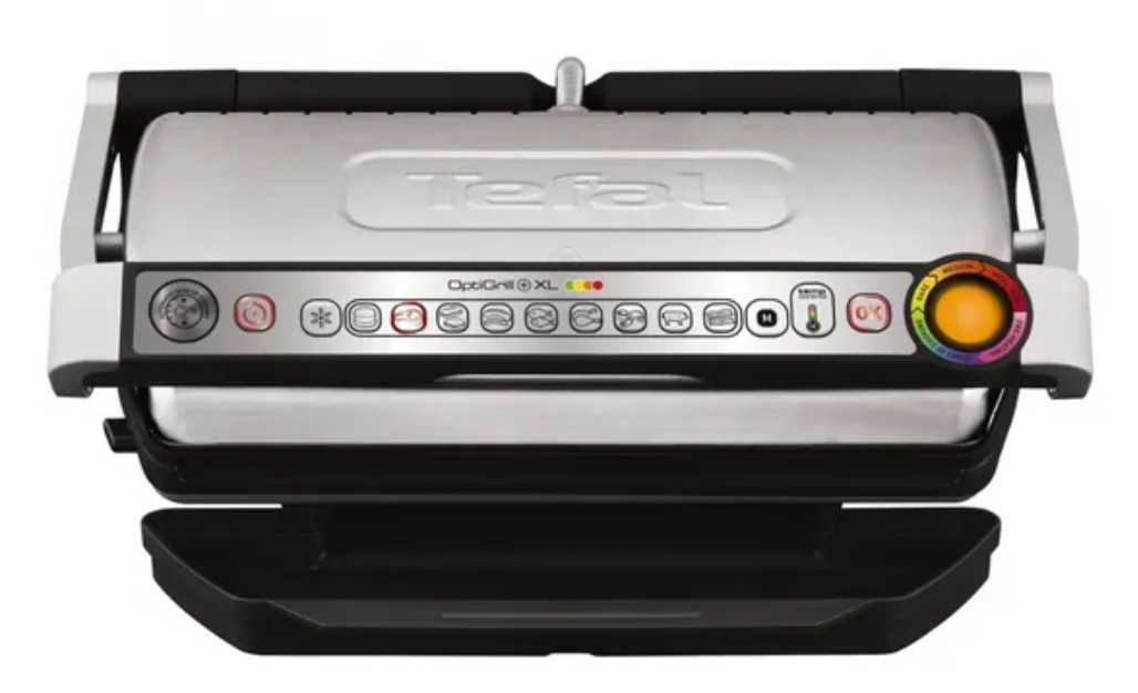 5472615 Гриль Tefal Optigrill+ XL GC722D34 серебристый STDN-0089211 - Вид №1