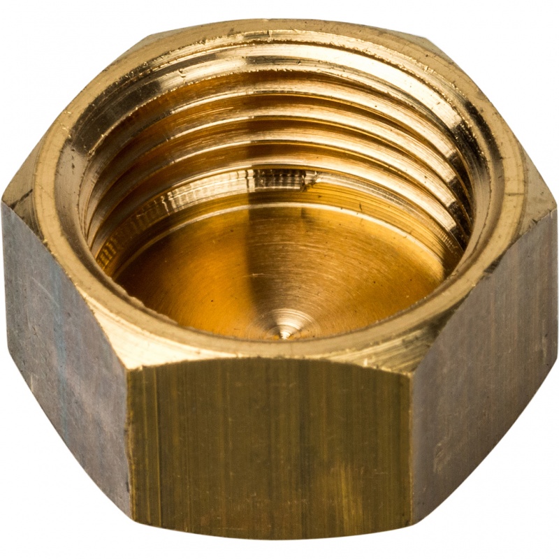 Заглушка ВР 1/2" латунь STOUT SFT0026000012 - Вид №1