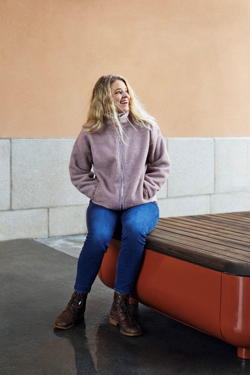 VESTRE Скамейка из стали и дерева sun-id-1464614 - Вид №3