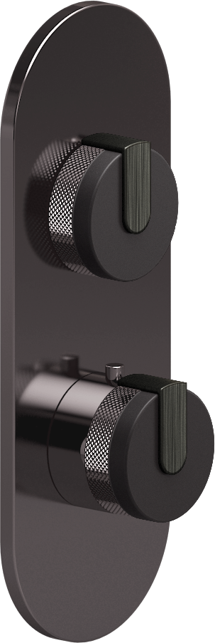 E-8026-R1GME0-L1BOX-OX-T Планка M-Series с 2 ручками - Внешняя часть GRAFF MOD+