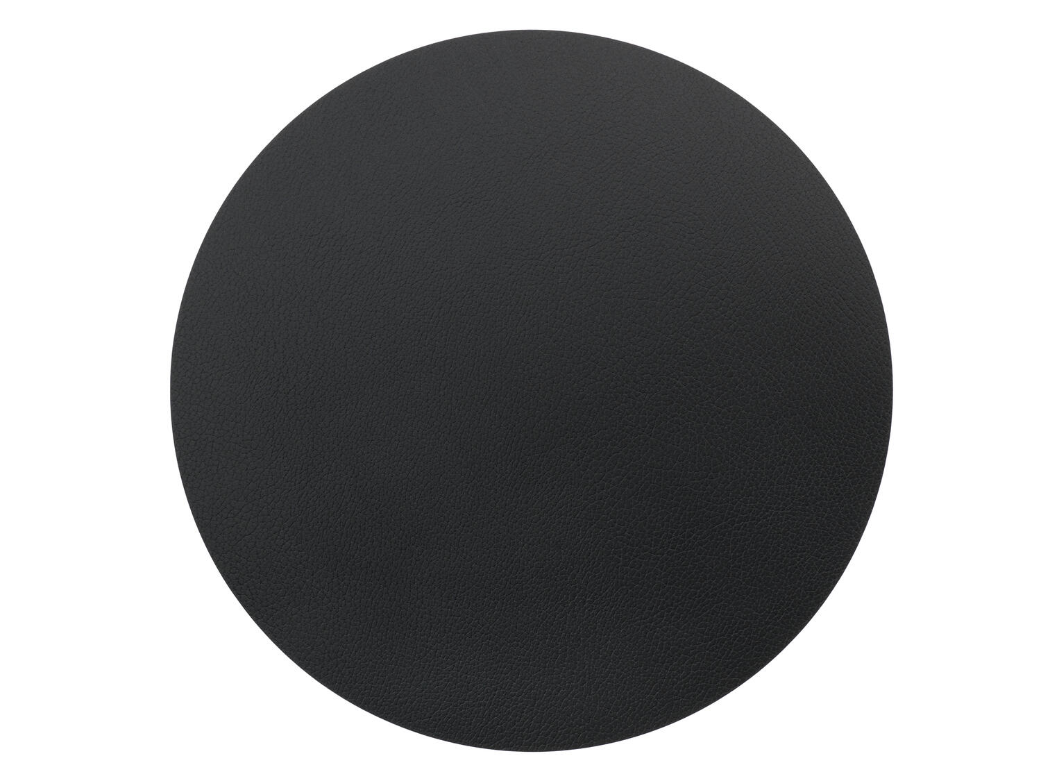 981694 BULL black подстановочная салфетка круглая, диаметр 40 см, толщина 2мм;LIND DNA