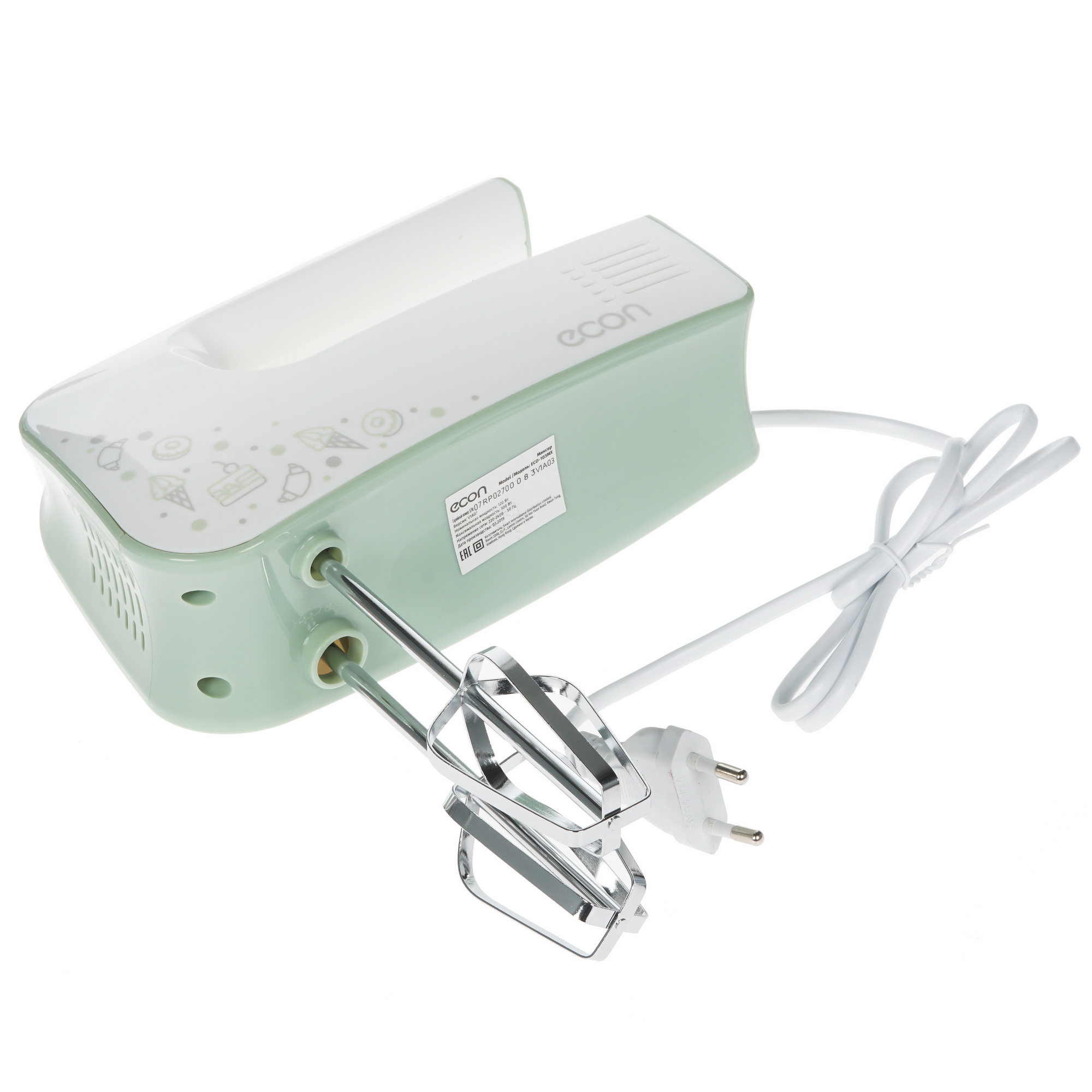 8151315 Миксер ECON ECO-103MX белый STDN-0066366 - Вид №6