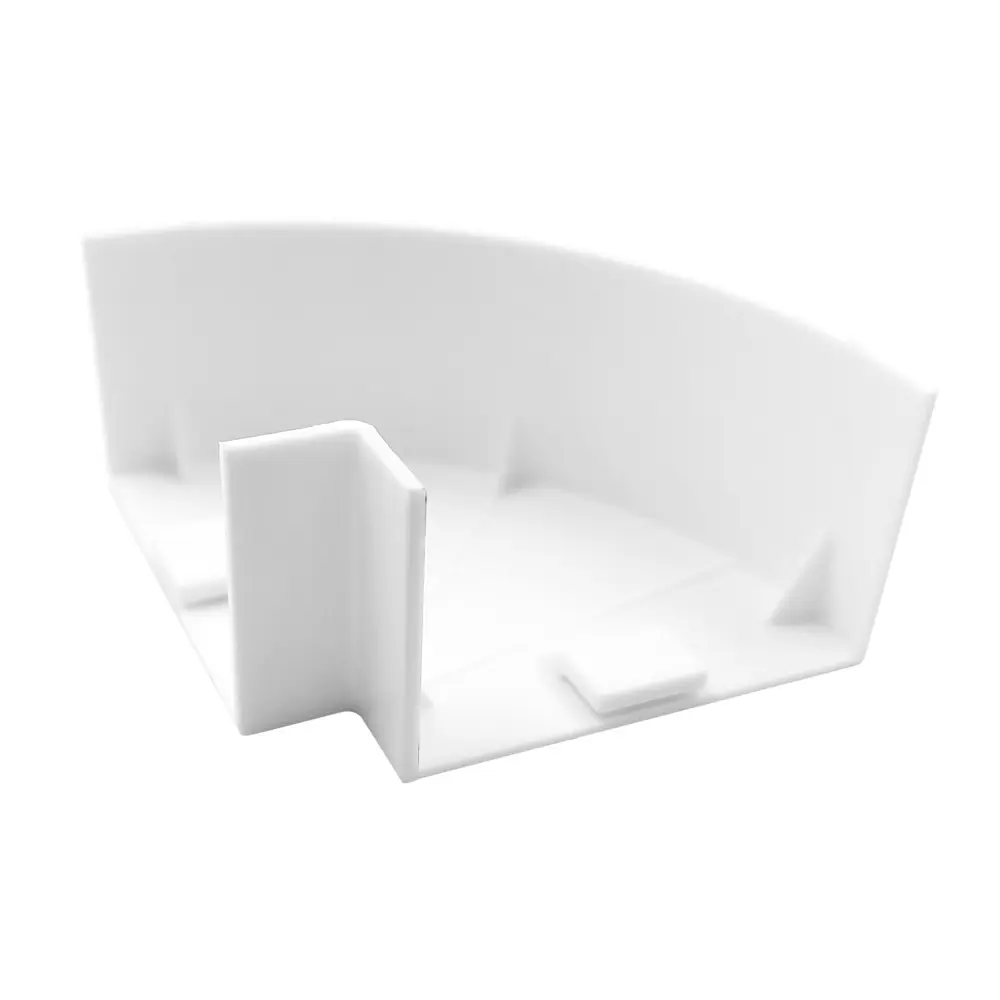 Поворот для кабель-канала Lexman КМП 16x25 мм цвет белый 4 шт STLM-2024459