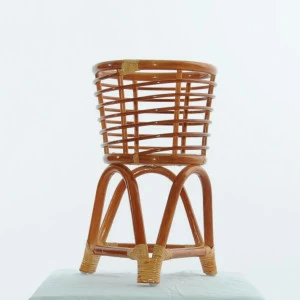 Цветочница круглая 48х29 см коньяк Calamus Rotan VINOTTI  00-3885395 Коричневый