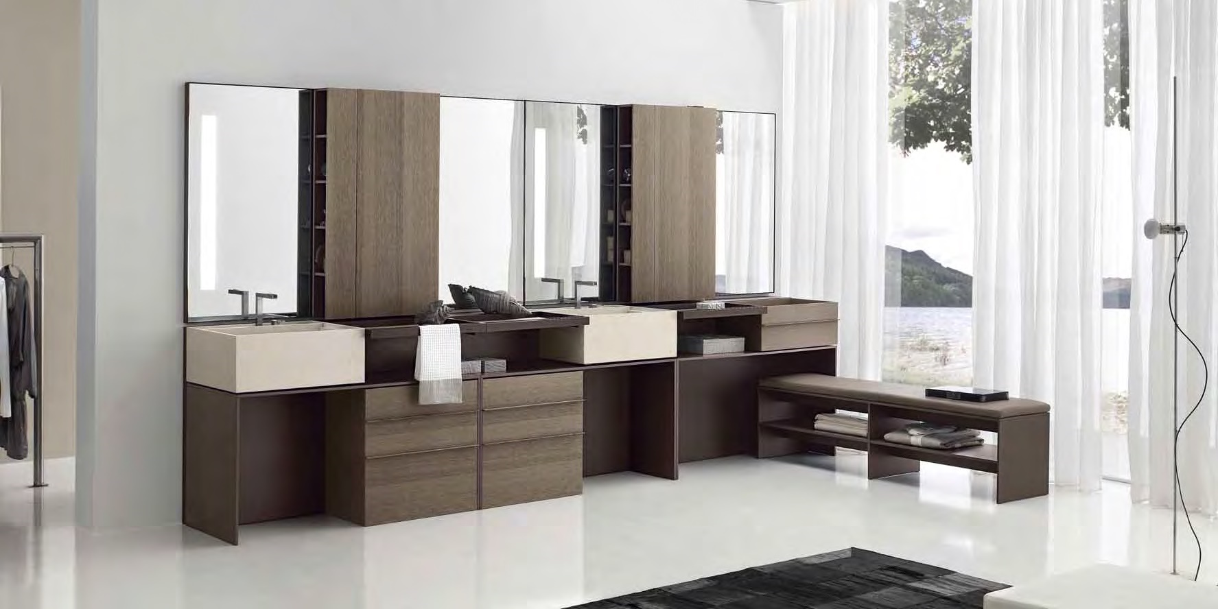 08EL3SB Накладная раковина на столешницу  овальная Toscoquattro  - Вид №2