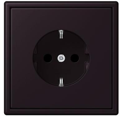 JUNG Пластиковая электрическая розетка Ls 990 les couleurs® le corbusier sun-id-1370154 - Вид №5