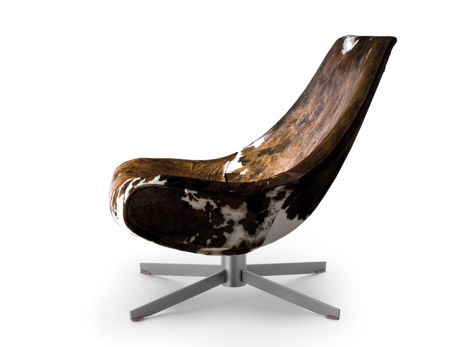 Кожаное вращающееся кресло i 4 Mariani Oyster ARCH-00042565 - Вид №1