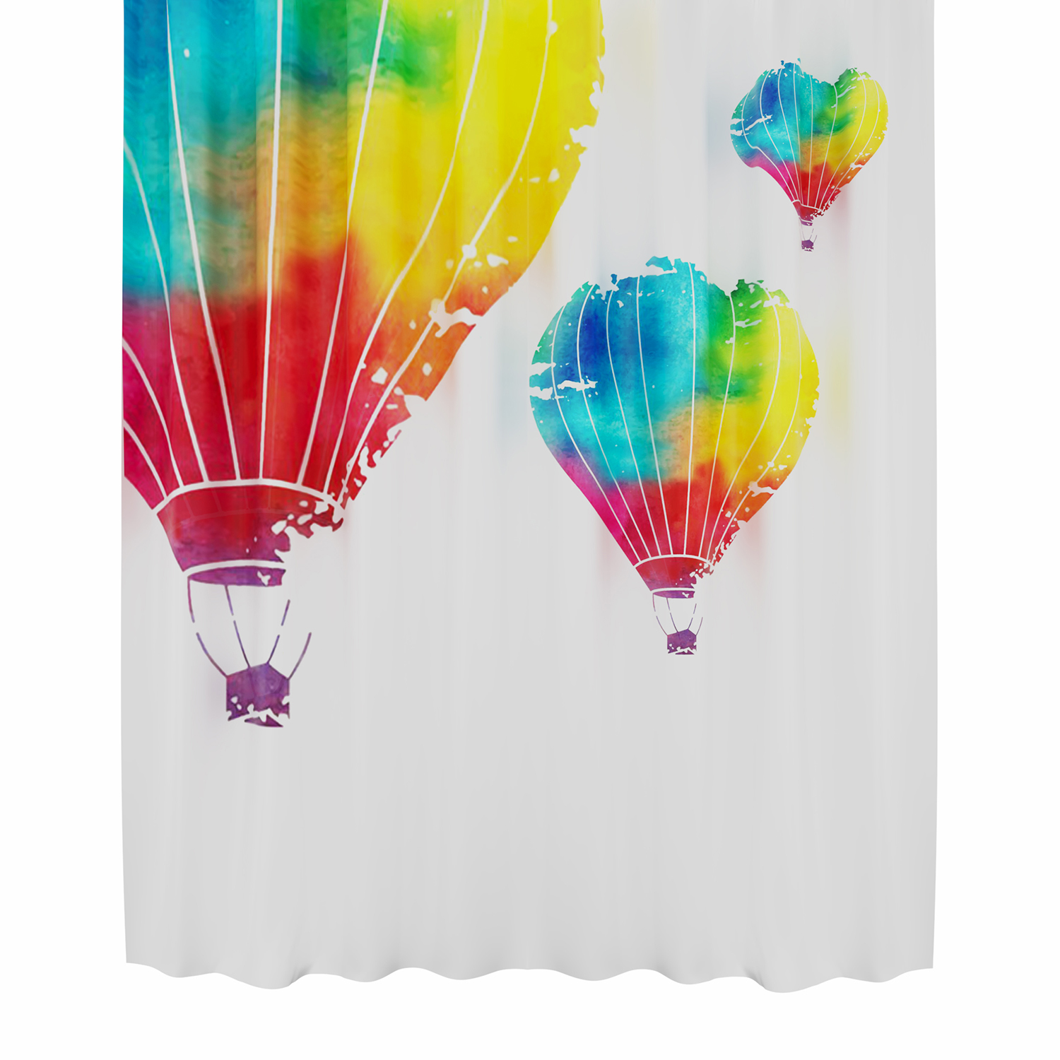 SC-57102 Rossel Шторка для ванной WasserKRAFT  - Вид №1