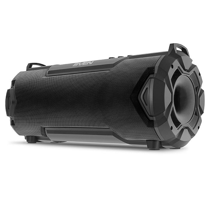 SV-018139 Ас ps-475, черный (30 вт, bluetooth, fm, usb, microsd, led-дисплей, 2х2000ма*ч) Sven Santreyd  - Вид №1