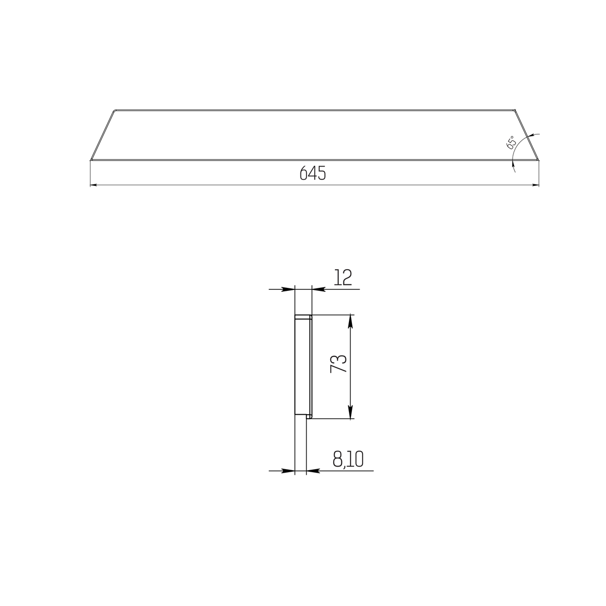 Подставка под смеситель Wing-Gulf серая KIT KRAKEN  - Вид №1