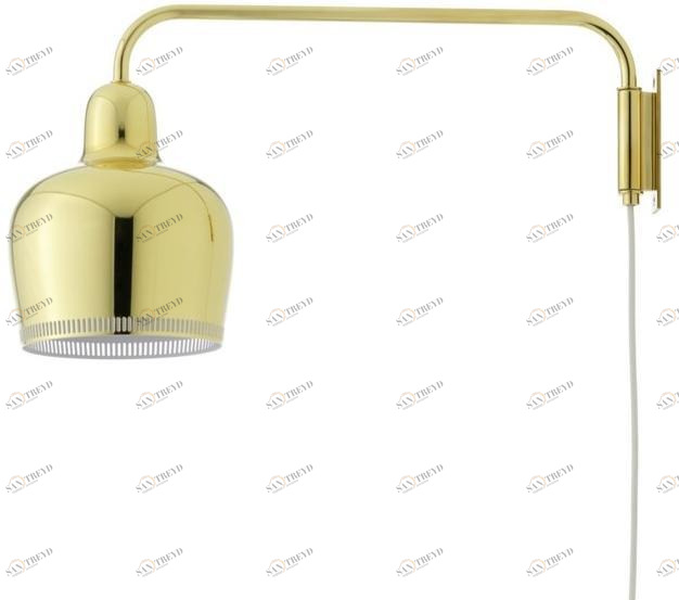 Настенный светильник из латуни Golden bell Santreyd sun-id-1459837