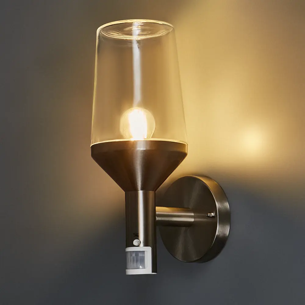 87098982 Светильник уличный настенный Ledvance «Endura Classic» Calice S 60 Вт IP44 цвет серый STLM-0073193