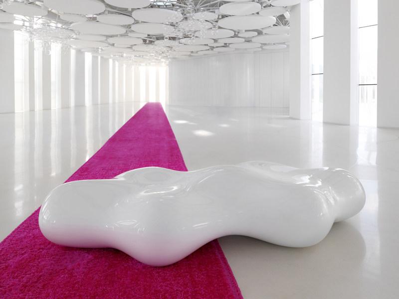 VONDOM Садовая скамейка Lava sun-id-1464236 - Вид №3