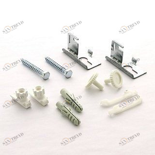 Комплект кронштейнов с заглушкой, воздухоотводчиком VOGEL&NOOT для крепления радиаторов (тип KV) низ 1030681