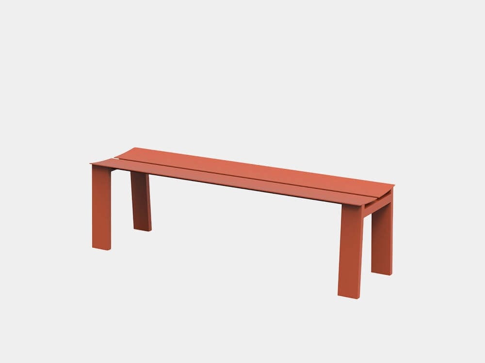 Алюминиевая скамья с порошковым покрытием RS Barcelona Seu ARCH-00067573 - Вид №71